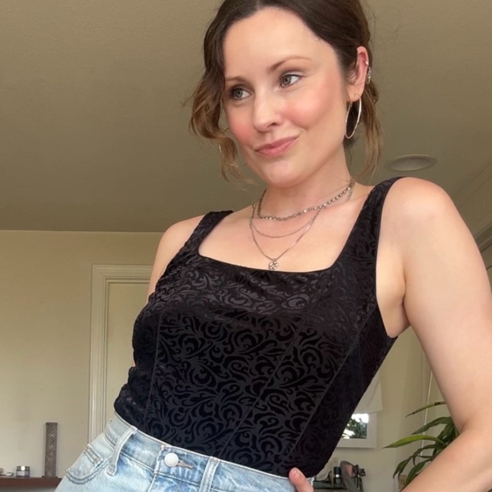 Corset Style Tank